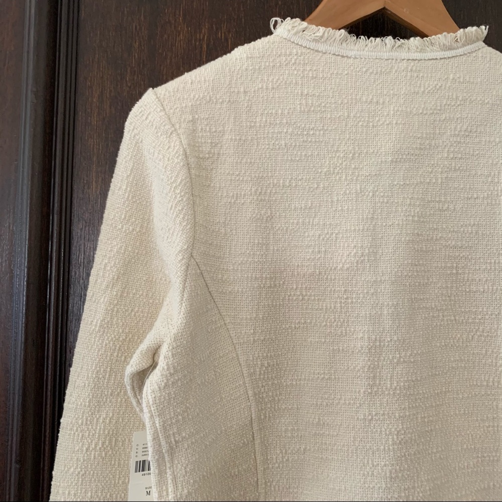Anthropologie NWT Ett Twa Bardot Moto Jacket Blazer NEW - Picture 10 of 13